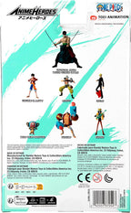 Anime Heroes - One Piece - Figura de acción de Roronoa Zoro estilo tres espadas