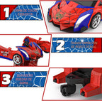 BLUEJAY Transform Rc Cars para niños 4-7 8-12, Auto de control