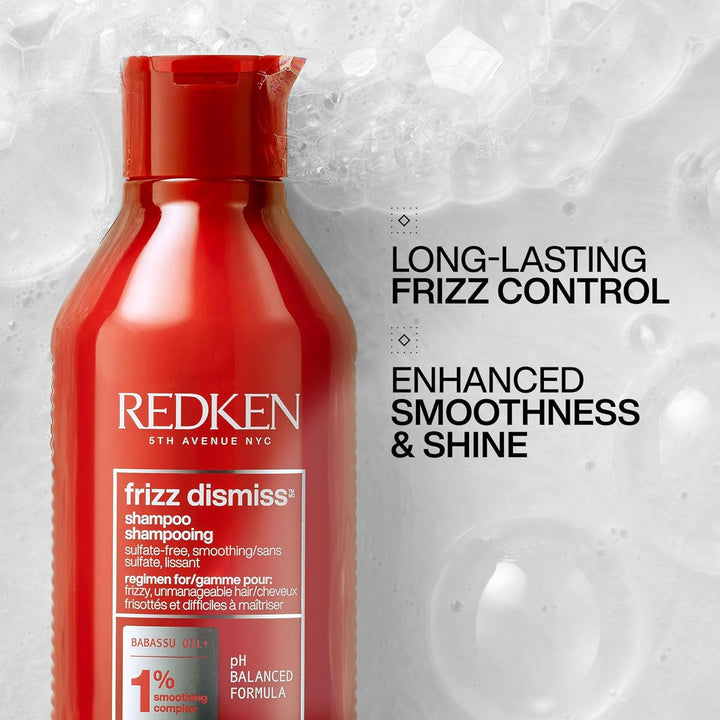 Redken Frizz Dismiss Shampoo For Frizzy Hair - Provides Smoothness...