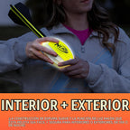 Nerf Lightstrike Vortex Balón de espuma - Balón LED de vórtice suave que cambia de color para lanzamientos de larga distancia - Activado por impacto - Baterías incluidas