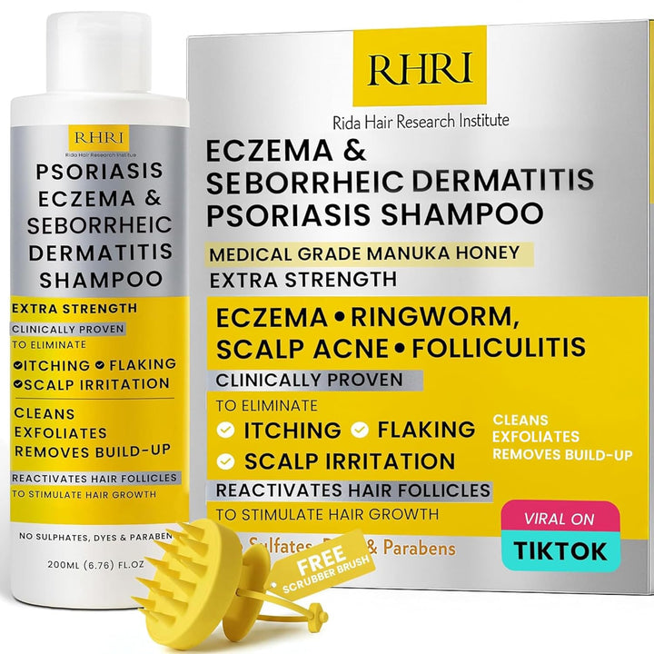 Rida Hair Research Institute Champú para Psoriasis para Hombres y M...