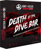 Hunt A Killer: Muerte en el bar, resuelve un asesinato en Old Scratch Tavern, juego de misterio de asesinato inmersivo, juega al detective en misterios sin resolver, gran regalo para fanáticos del