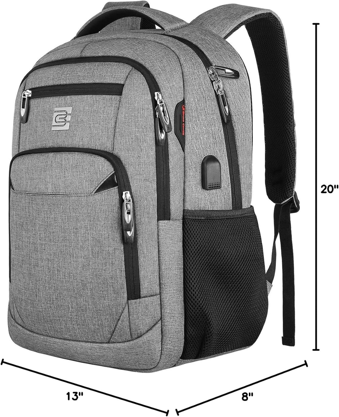 Mochila para laptop de 17 pulgadas, mochila para laptop antirrobo d...