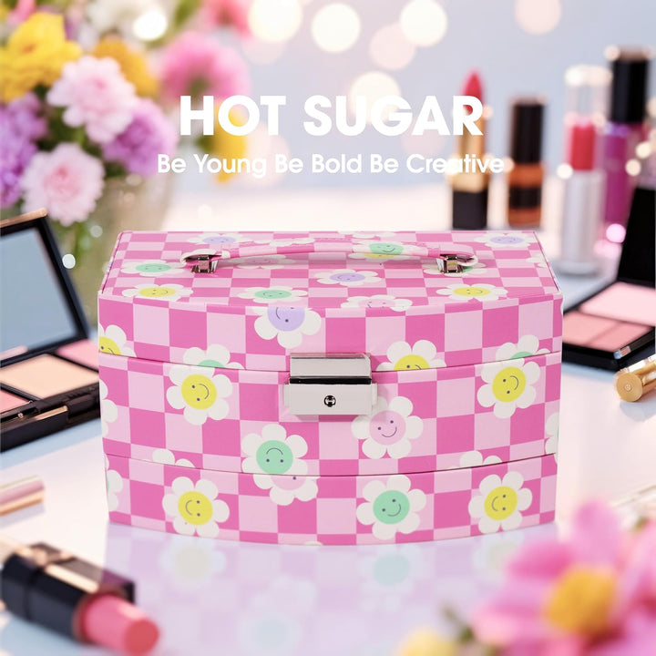 Kit de maquillaje para niñas Hot Sugar para regalo de cumpleaños, s...