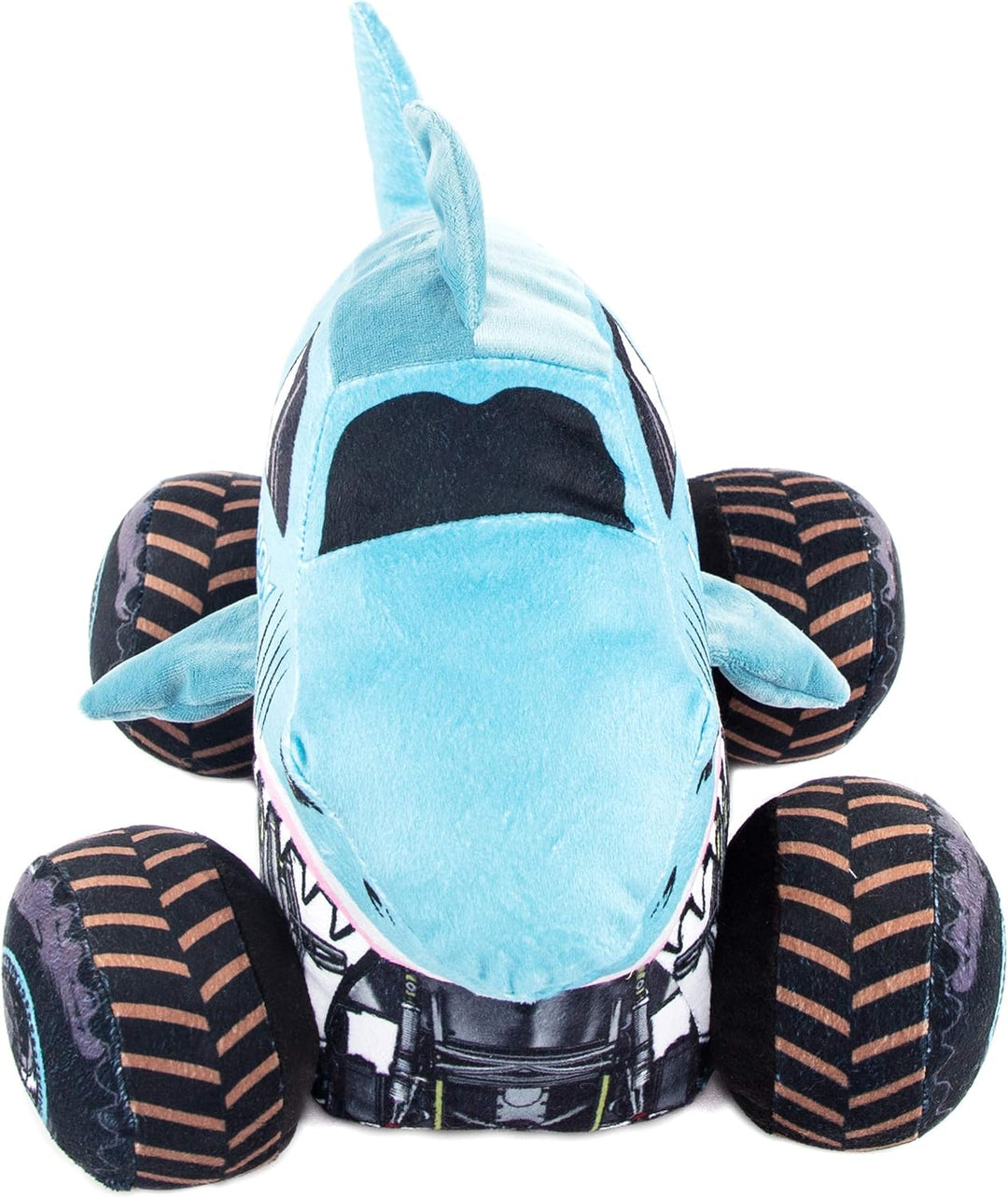 Jay Franco Monster Jam - Almohada de peluche de Megalodon de 16 pul...