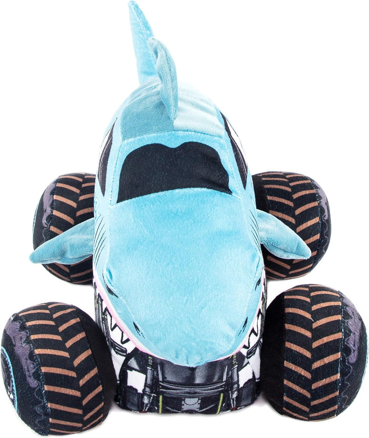 Jay Franco Monster Jam - Almohada de peluche de Megalodon de 16 pul...