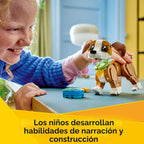 LEGO Creator 3 en 1 Cute Animals: Juguetón Cachorro Perro 31382