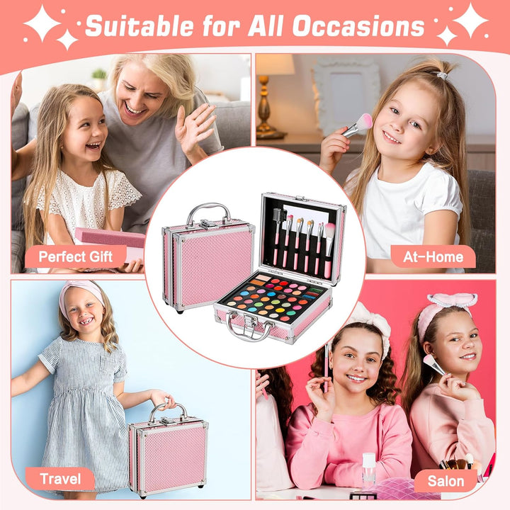 Anpro Kit de maquillaje todo en uno para niñas de 10 a 12 años con...