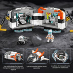 Sistemas modulares del edificio de la nave espacial, bloques de exploración
