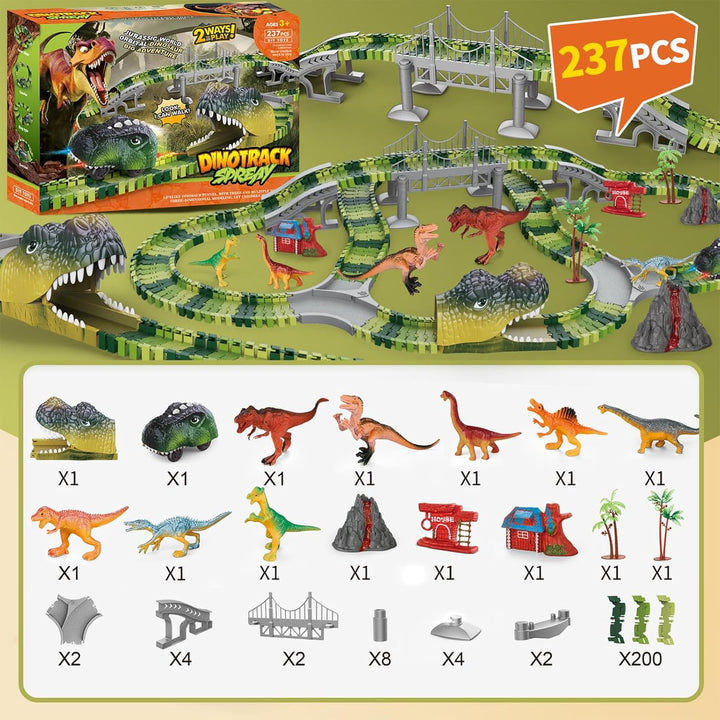 Juguetes de dinosaurio para niños de 3 a 5 años crea un