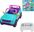 Barbie Hot Wheels RC SUV vehículo rosa con control remoto