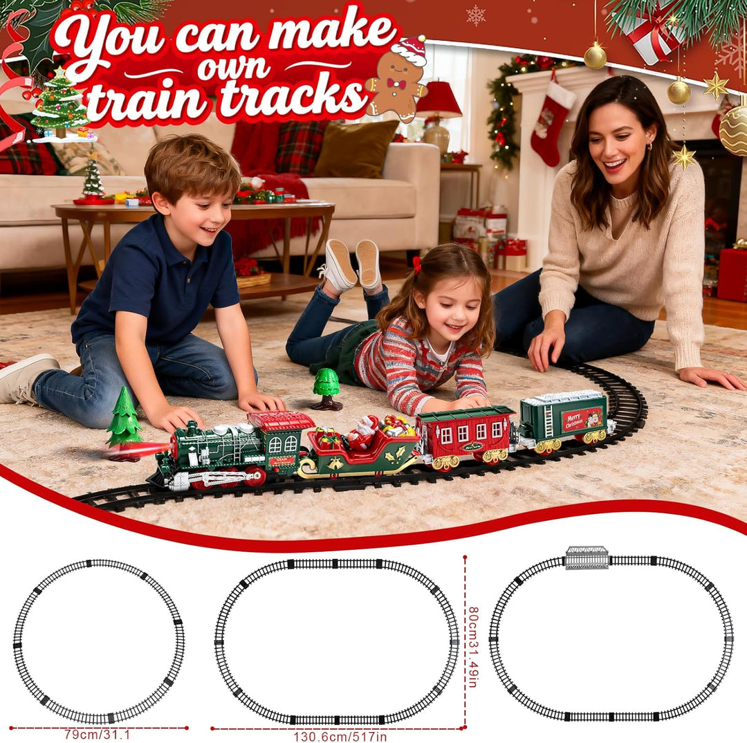 Juego de tren para niños pequeños árbol de Navidad juegos