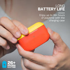 JLab Go Air Pop+ - Auriculares con conexión dual, sonido EQ3, Mate, Confetti