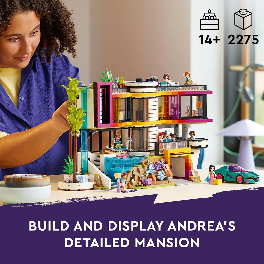 LEGO Friends Andreas Modern Mansion - Casa de muñecas -