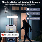 HITELLARCAM 2025 Cámaras de seguridad de 2K mejoradas inalámbricas para exteriores