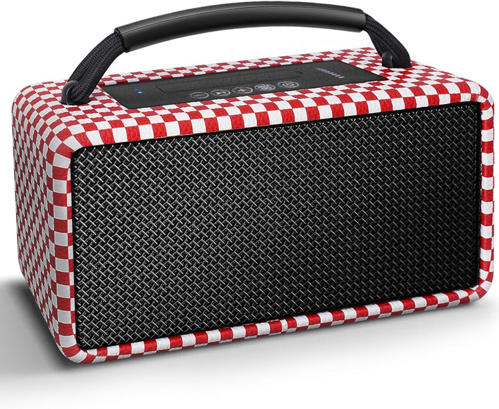 DINDIN Altavoz Bluetooth Portátil: 80W (pico), 20H de reproducción,...
