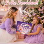 Calendario de Adviento 2026, joyería de unicornio para niñas, sorpresas de 24 días con pulsera de unicornio, collar, accesorios para el cabello, regalos de cuenta regresiva de Navidad, rellenos de