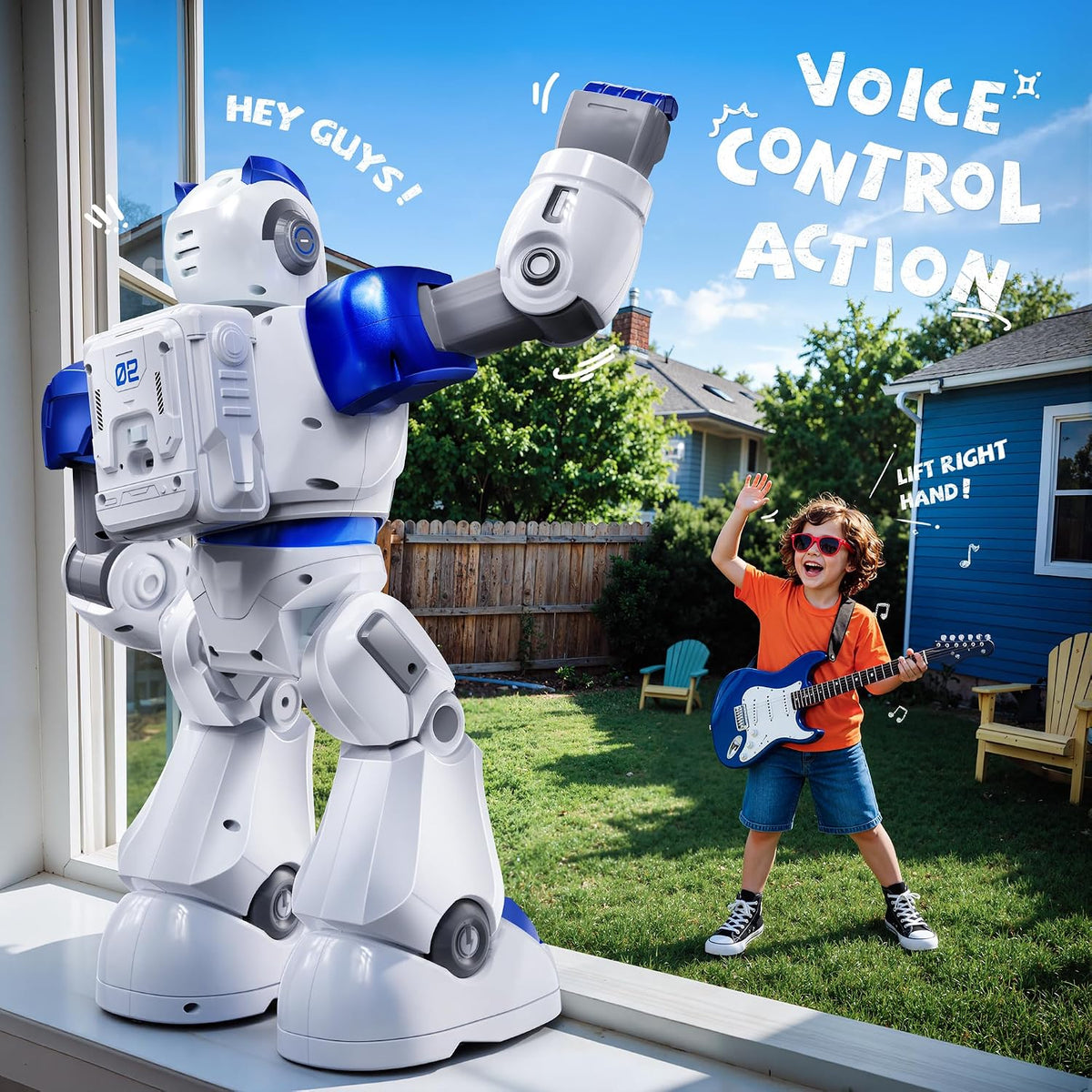 Juguetes inteligentes de robot para niños de 5 a 7 años