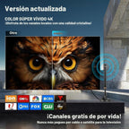 Antena de TV para Smart TV interior, antena de TV digital para canales