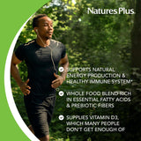 NaturesPlus Source of Life - 90 mini tabletas - Suplemento multivit...