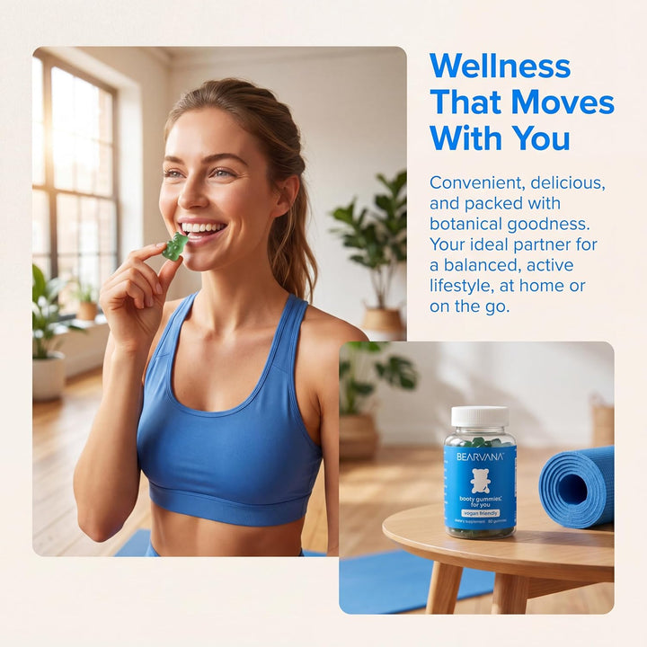BEARVANA Gummies for You Herbal Blue - Suplemento para mujeres - De...