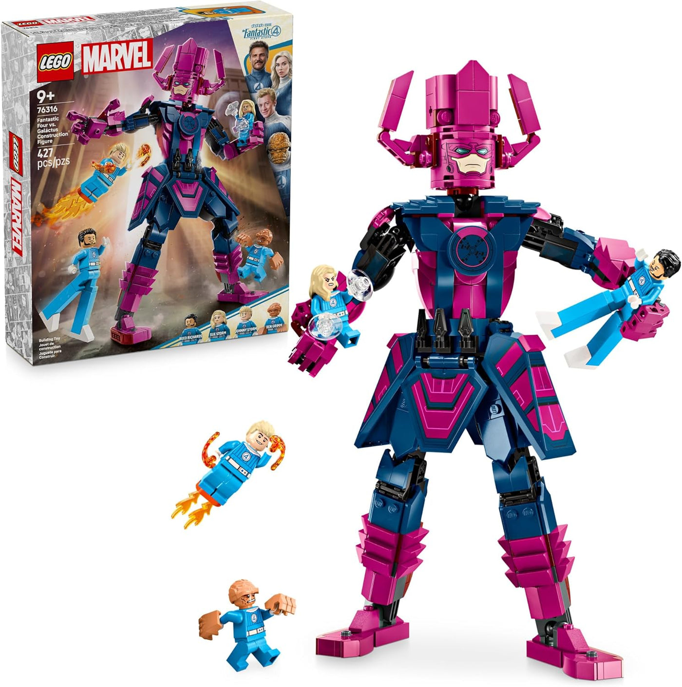 LEGO Marvel Fantastic Four vs Galactus Figura de