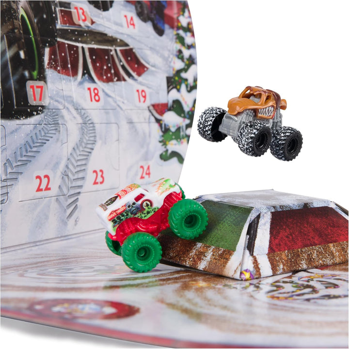 Monster Jam Mini calendario de Adviento navideño 24 días
