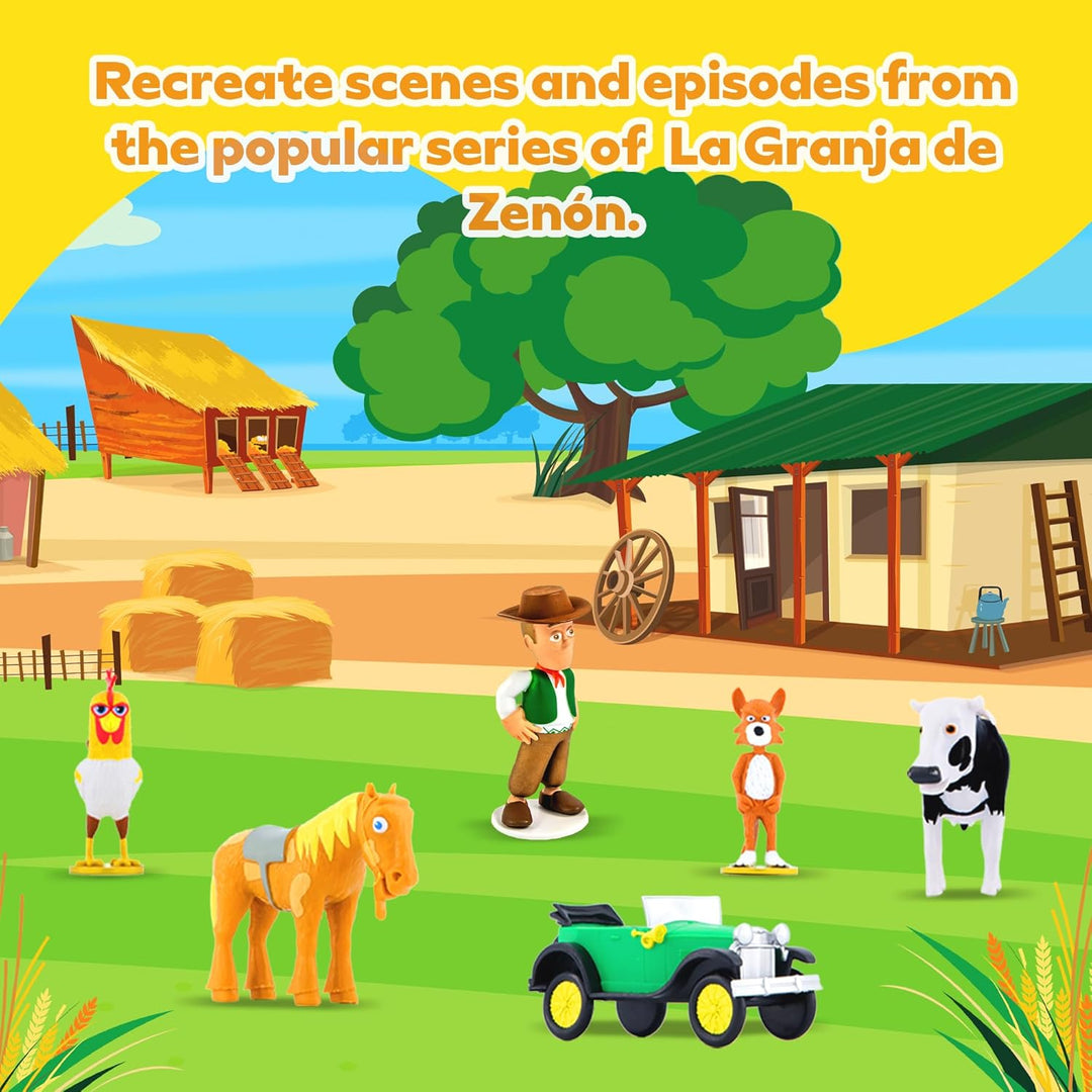 LUPPA La Granja de Zenon - Set de 6 Figuras de Acción y Aventura pa...