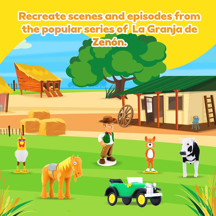LUPPA La Granja de Zenon - Set de 6 Figuras de Acción y Aventura pa...