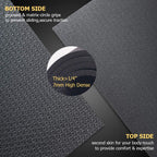 GXMMAT Extra Large Exercise Mat 16'x6'/12'x6'/10'x6'/8'x6'(7mm)