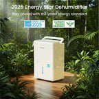 Waykar - Deshumidificador Energy Star 2025 de 30 pintas, 2000 pies