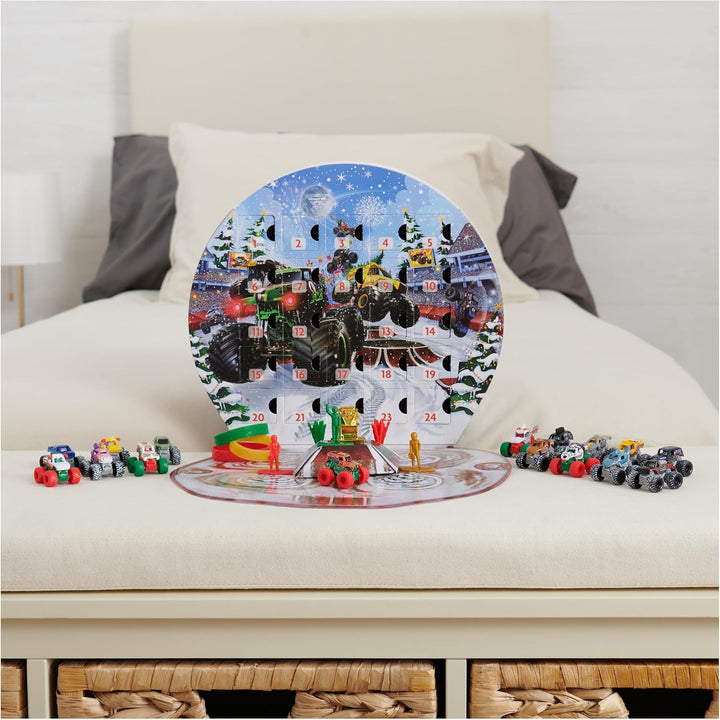 Monster Jam Mini calendario de Adviento navideño 24 días