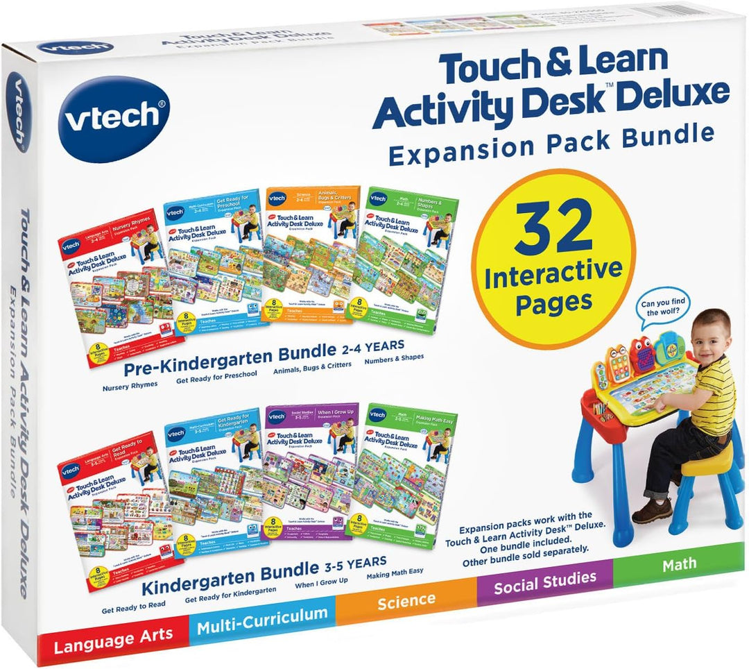 Actividad para ordenador 4-en-1 VTech Touch and Learn Deluxe Presch...