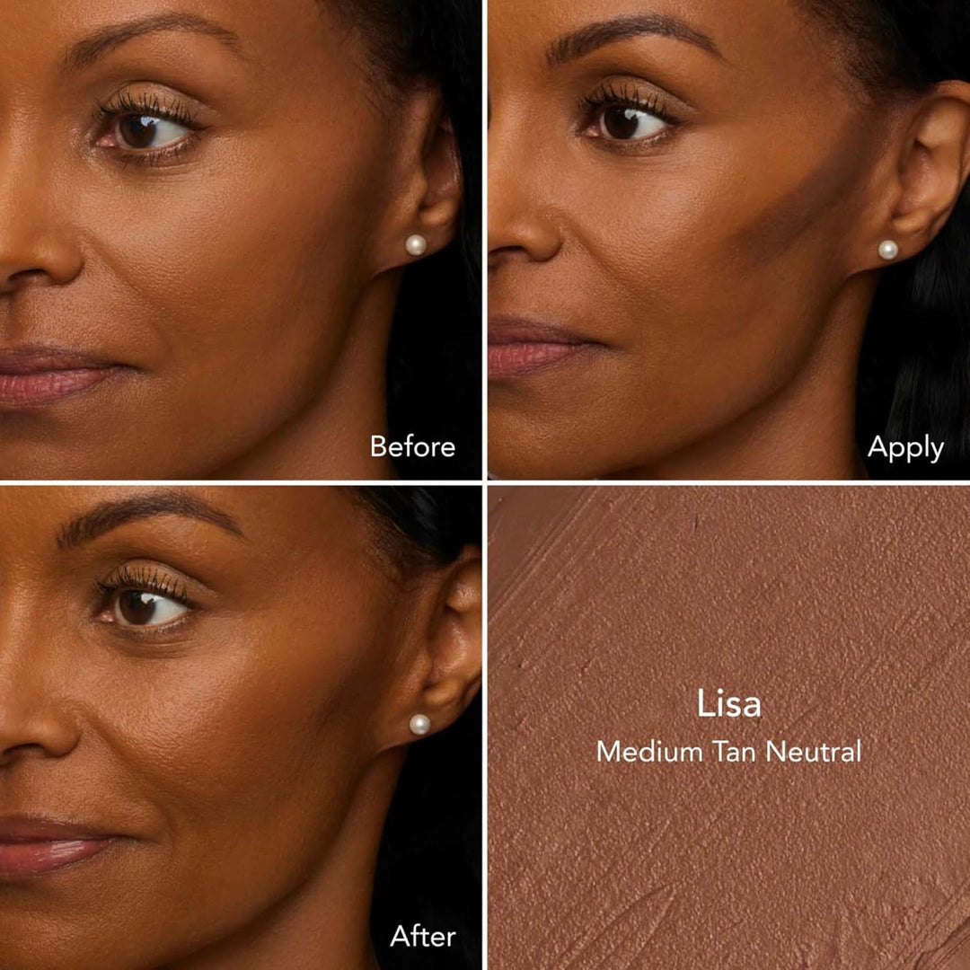Thrive Causemetics Barra de color triple amenaza: bronceador crema...