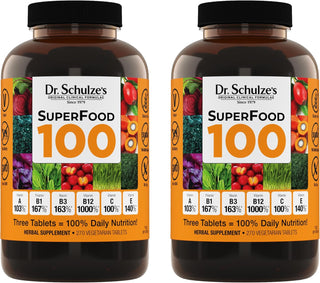 Dr. Schulze's SuperFood 100 - Suplemento de superalimento diari...