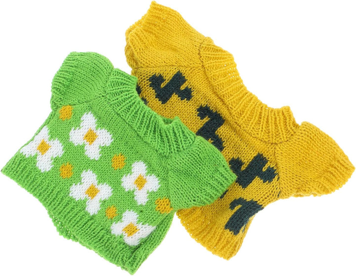 ifundom 2 piezas de ropa de muñeca de oso de dibujos