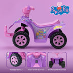 Peppa Pig - ATV de 6 V para niños con batería recargable