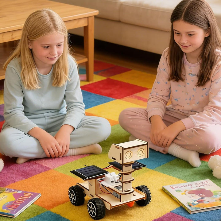 Modelo Solar Space Moon Rover de bricolaje - Vehículo de