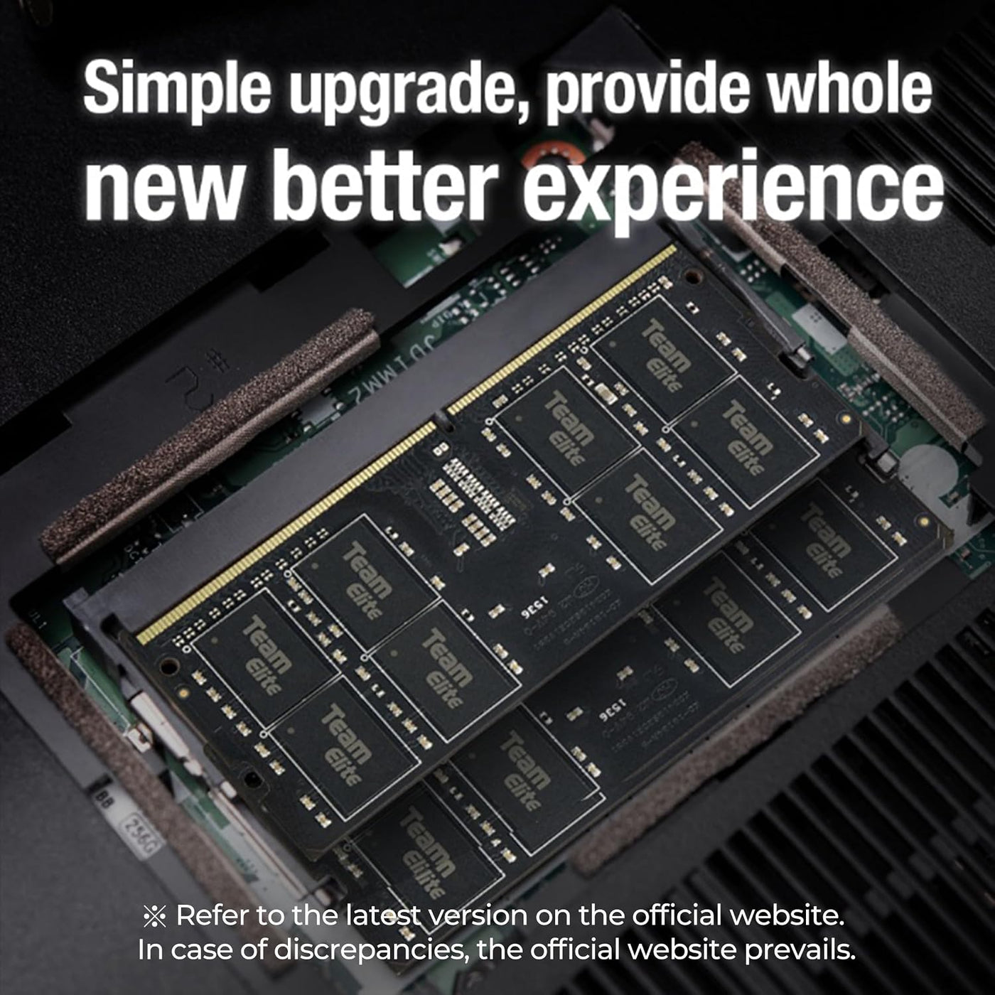 TEAMGROUP Elite DDR4 32GB Kit (2 x 16GB) 3200MHz PC4-25600 CL22 (29...