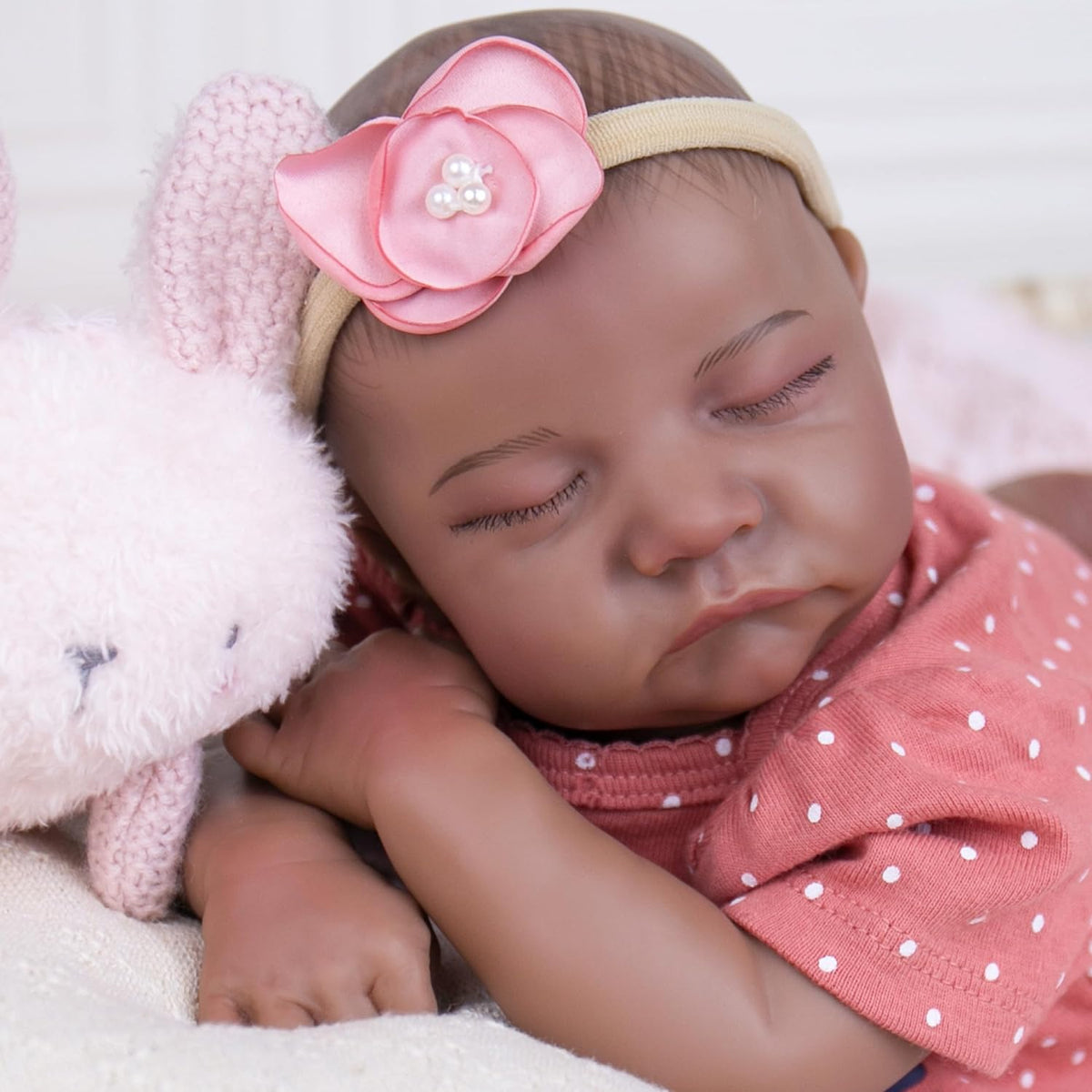 Milidool Muñeca Reborn Baby Girl de 18 pulgadas