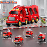 KIZONLY Camiones de Bomberos de Juguete para Niños Pequeños de 1-3,...