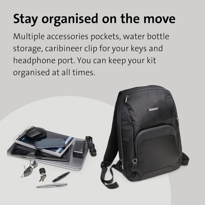 Mochila delgada Triple Trek de Kensington para MacBooks, Chromebook...
