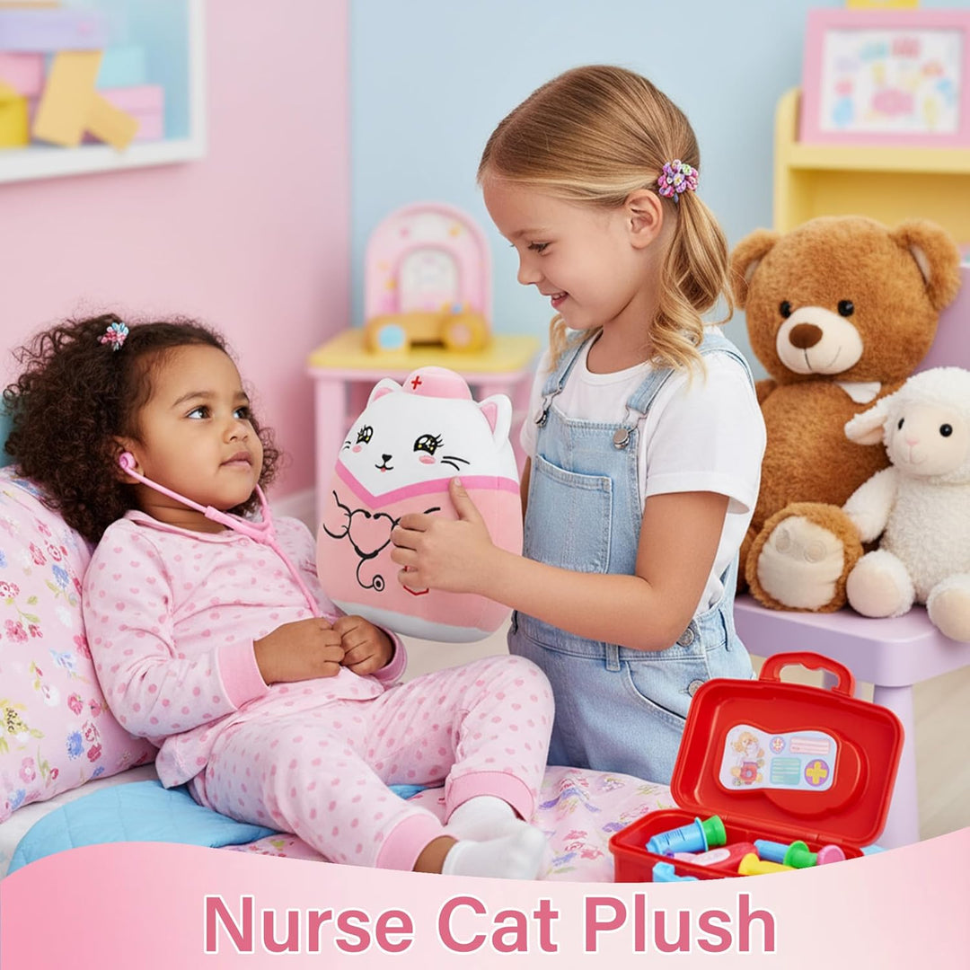 NIUBEHOHO Regalo de animales de peluche de gato de