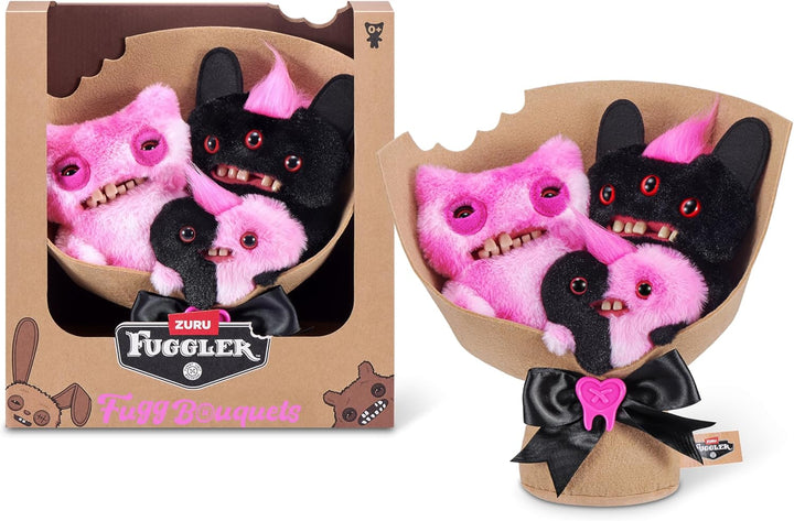 Fuggler Ramos de flores: juego de peluche de 2 x 9 pulgadas + 1 x 3...