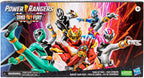 Power Rangers Dino Fury Paquete de Equipo, Figuras de Acción de 6 Pulgadas, Juguetes para Niños y Niñas de 4 Años, Set de Figuras de Acción, Juguetes de Superhéroes (Exclusivo de Amazon)