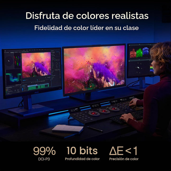 ASUS ProArt Display 27\u201D4K HDR RGB OLED Monitor Profesional (PA...