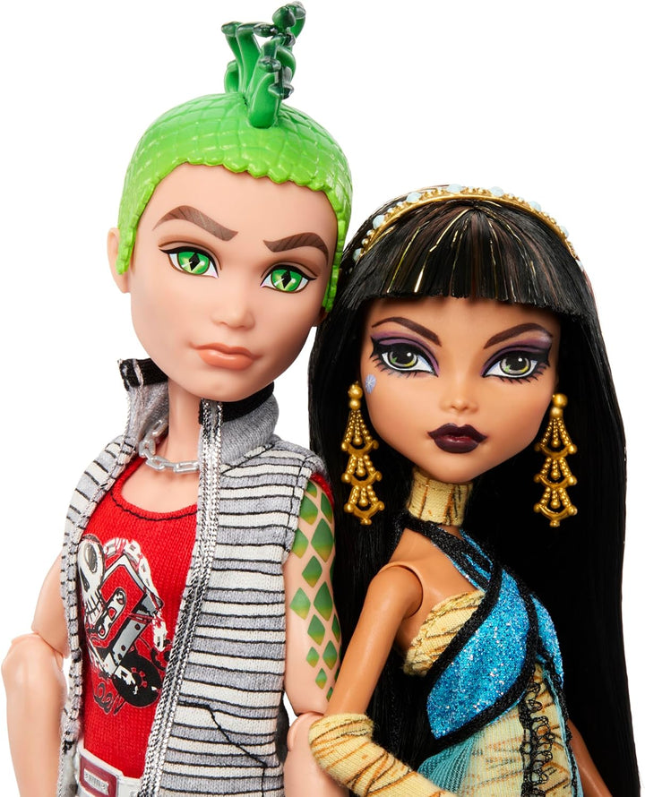 Monster High Booriginal Creeproduction Muñecas, paquete de 2, repro...