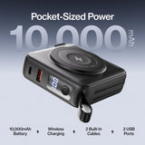 Statik SmartCharge (Gen 2) - Cargador de viaje 5 en 1, enchufe de p...