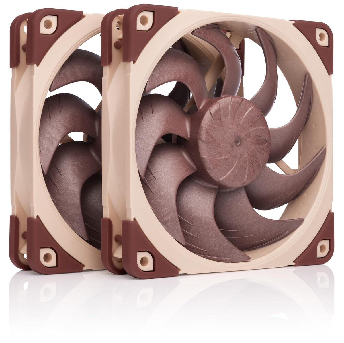 Noctua NF-A12x25 G2 PWM Sx2-PP, Juego de Ventiladores Dual para Apl...