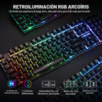 Gaming teclado y Mouse 104 Keys para Mac PC PS5 PS4 Xbox One Gamers